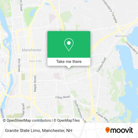 Granite State Limo map