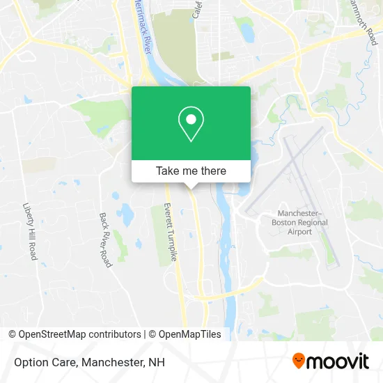 Option Care map