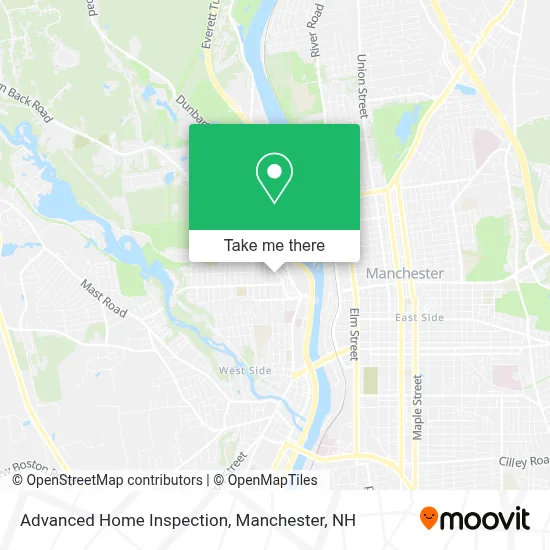 Advanced Home Inspection map