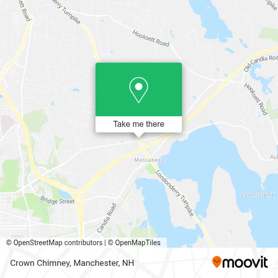 Crown Chimney map