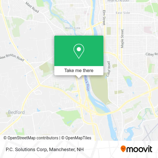 P.C. Solutions Corp map