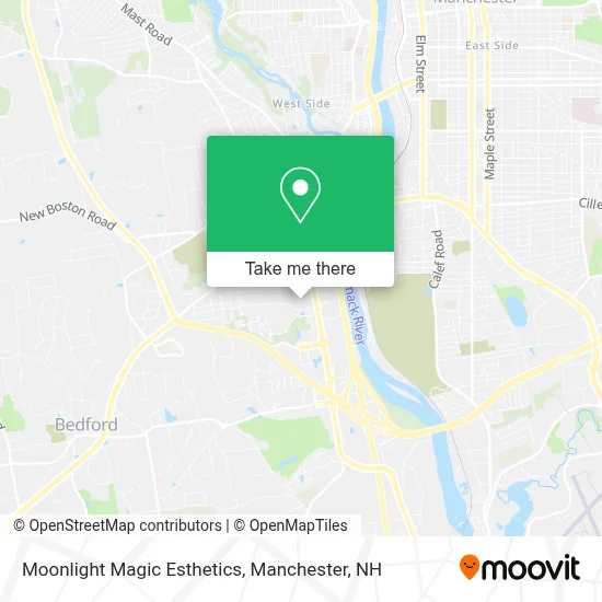 Moonlight Magic Esthetics map