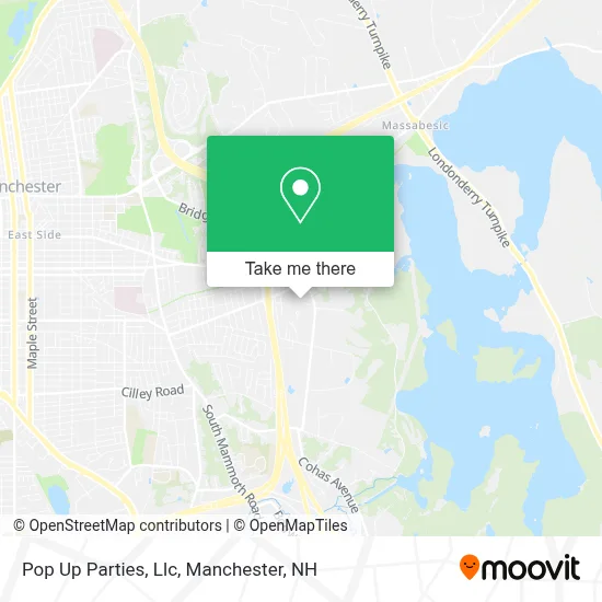 Pop Up Parties, Llc map