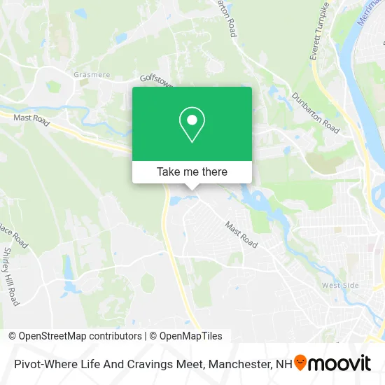 Pivot-Where Life And Cravings Meet map