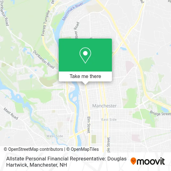 Allstate Personal Financial Representative: Douglas Hartwick map