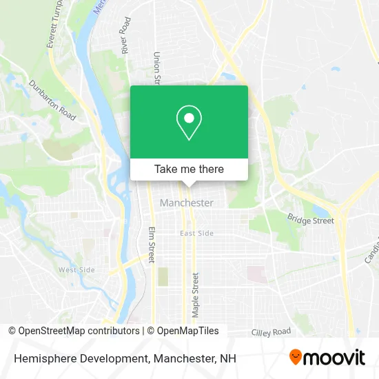 Hemisphere Development map