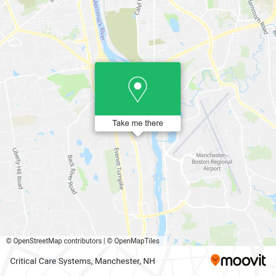 Critical Care Systems map