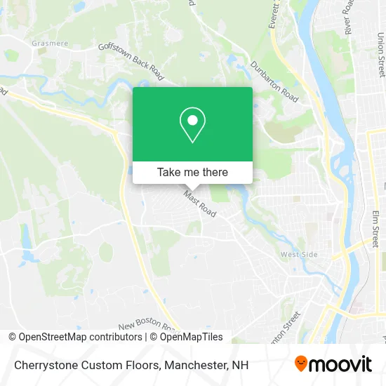 Cherrystone Custom Floors map