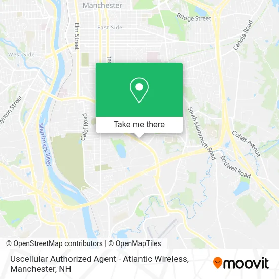 Uscellular Authorized Agent - Atlantic Wireless map