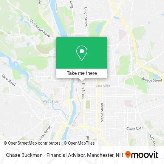 Chase Buckman - Financial Advisor map