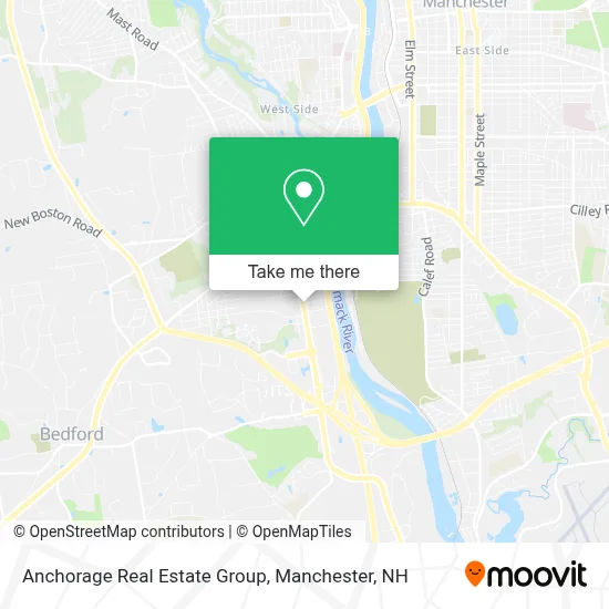 Anchorage Real Estate Group map