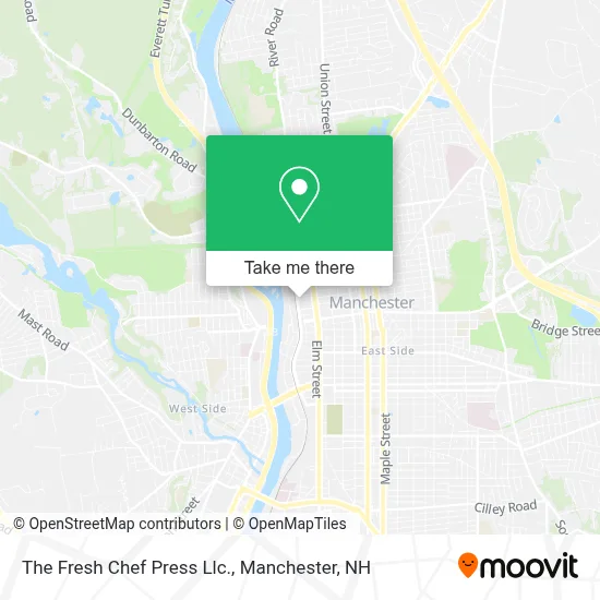 The Fresh Chef Press Llc. map