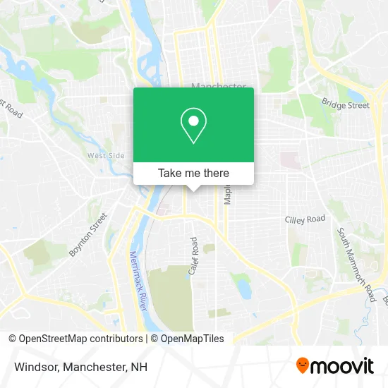 Windsor map