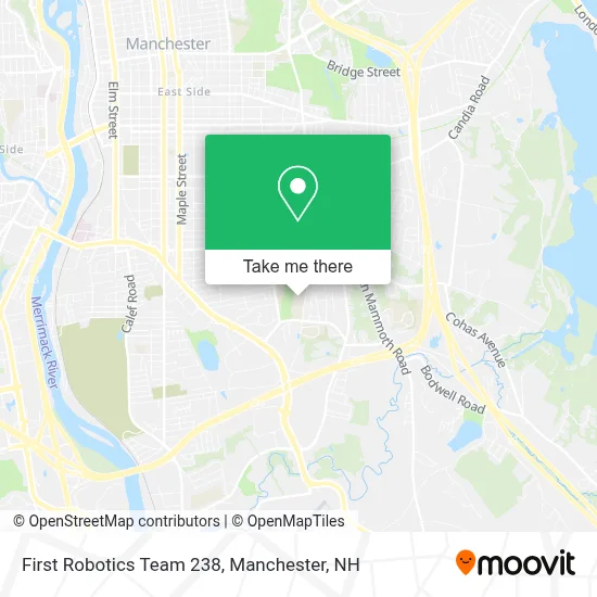 First Robotics Team 238 map