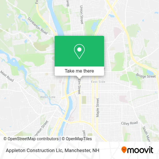 Appleton Construction Llc map