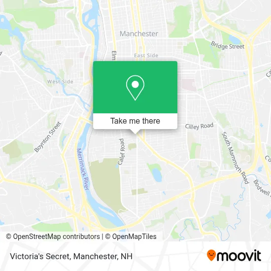 Victoria's Secret map