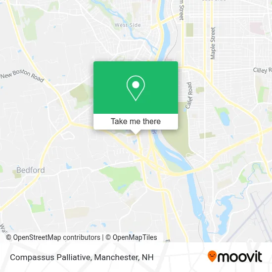 Compassus Palliative map
