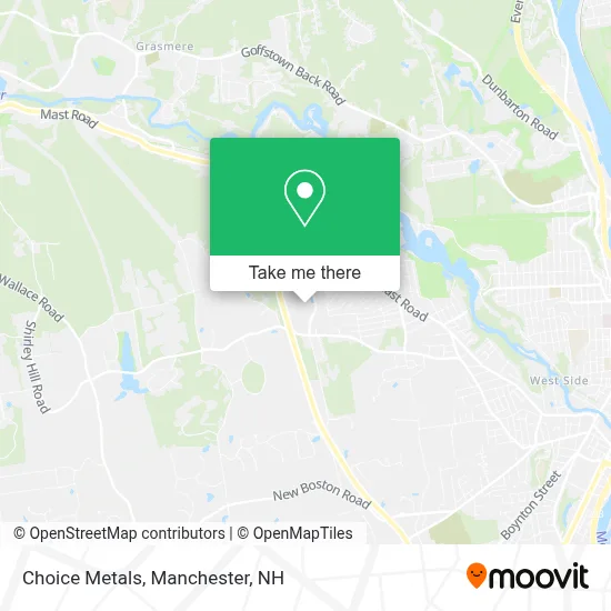 Choice Metals map