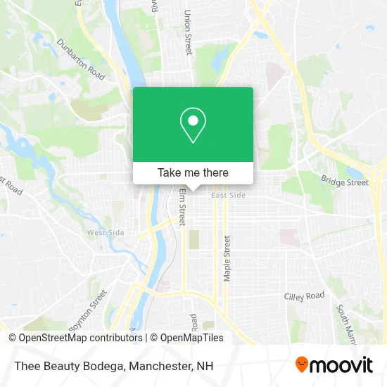Thee Beauty Bodega map