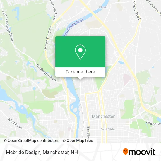 Mcbride Design map