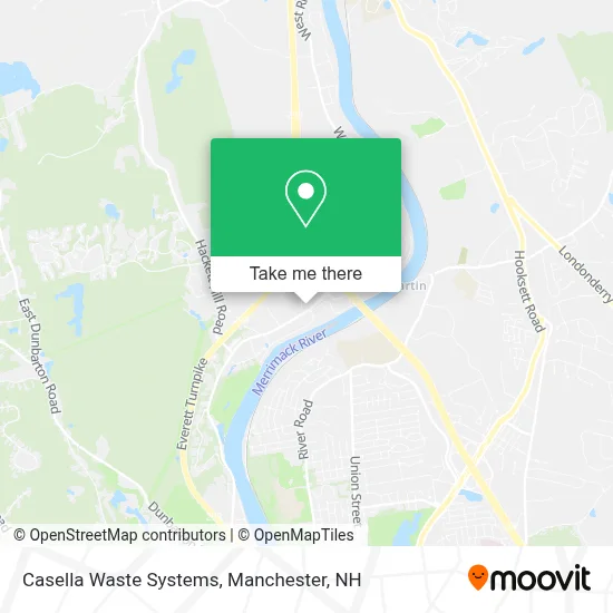 Casella Waste Systems map
