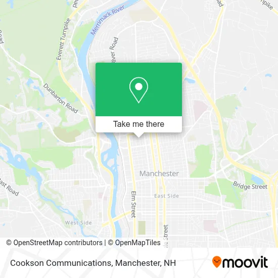 Cookson Communications map