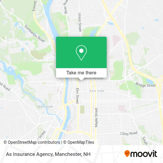 As Insurance Agency map