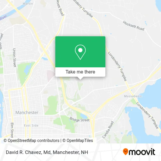 David R. Chavez, Md map