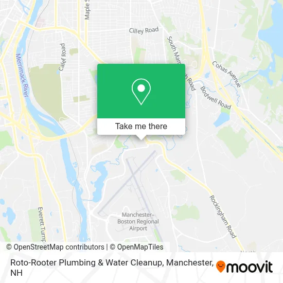 Roto-Rooter Plumbing & Water Cleanup map