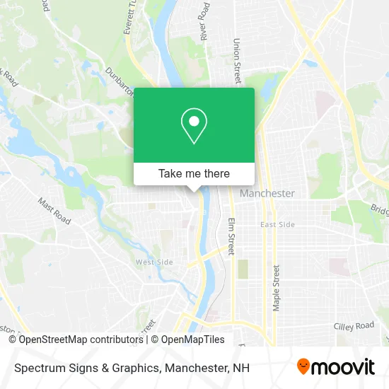 Spectrum Signs & Graphics map
