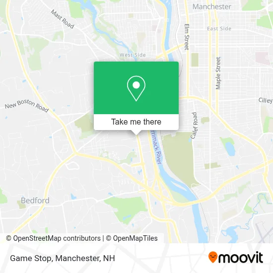 Game Stop map