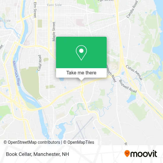 Book Cellar map