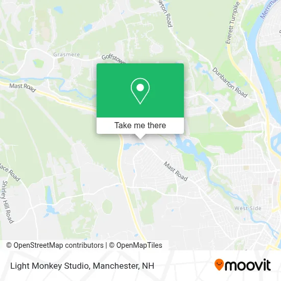 Light Monkey Studio map