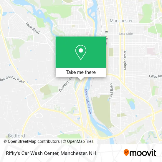 Rifky's Car Wash Center map