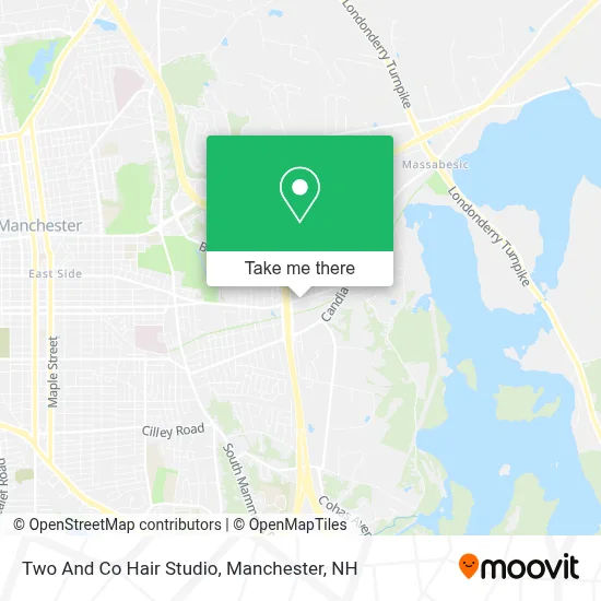Two And Co Hair Studio map