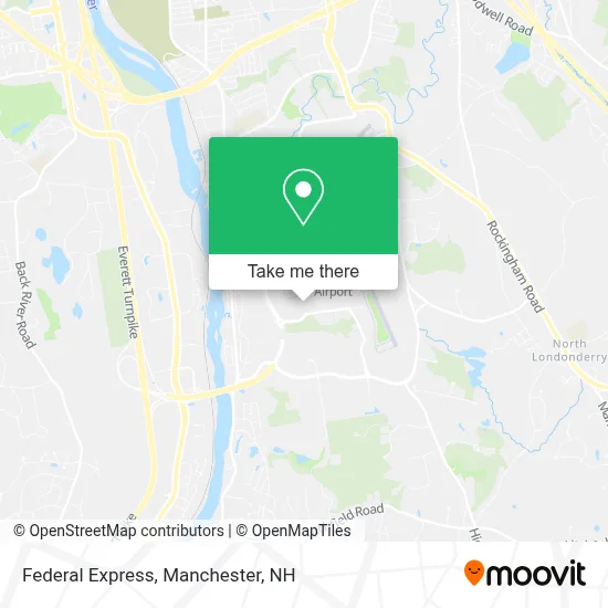 Federal Express map