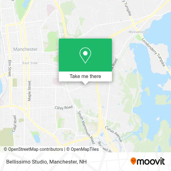 Bellissimo Studio map