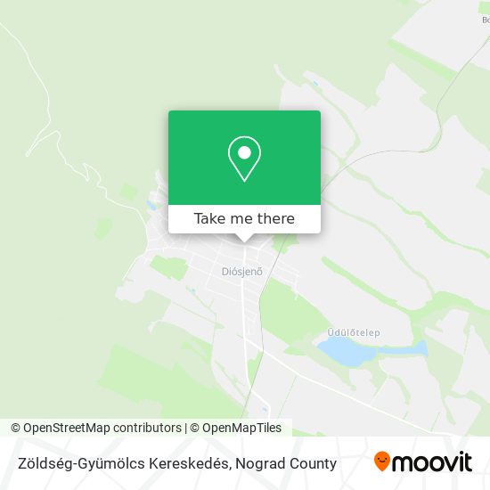 Zöldség-Gyümölcs Kereskedés map