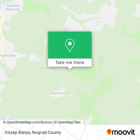 Közép-Bánya map