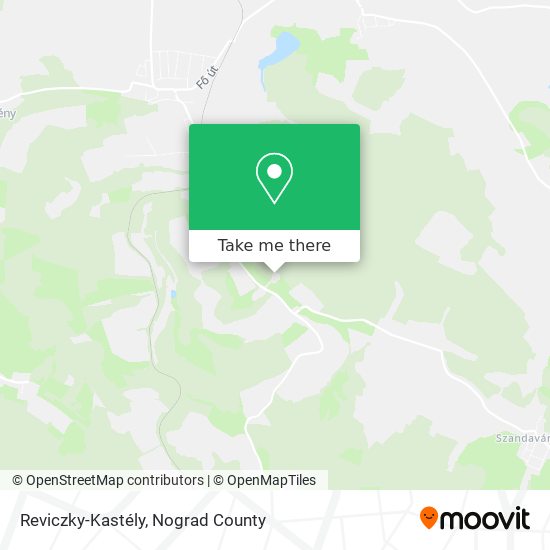 Reviczky-Kastély map