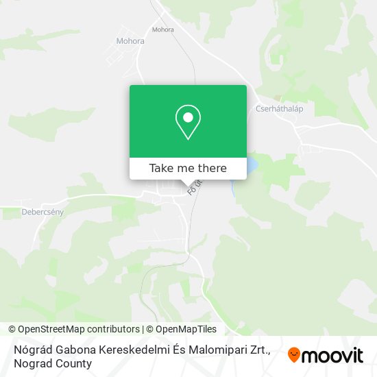 Nógrád Gabona Kereskedelmi És Malomipari Zrt. map