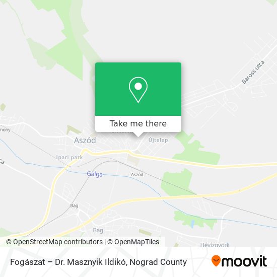 Fogászat – Dr. Masznyik Ildikó map