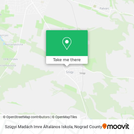 Szügyi Madách Imre Általános Iskola map