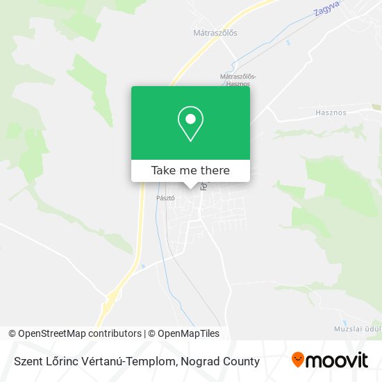 Szent Lőrinc Vértanú-Templom map