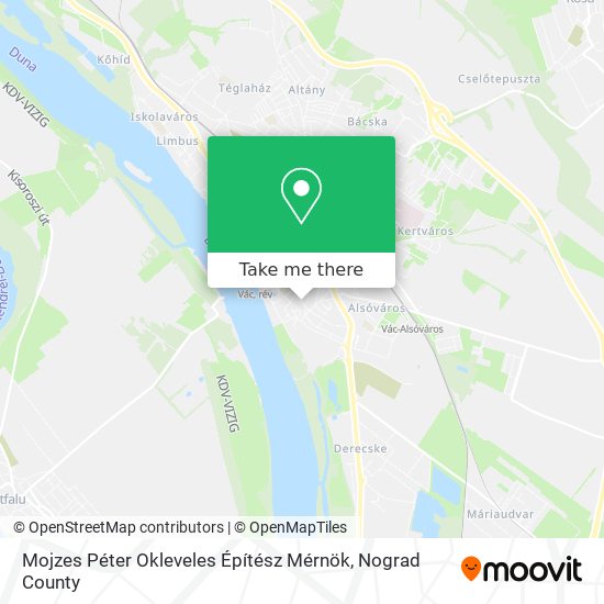 Mojzes Péter Okleveles Építész Mérnök map