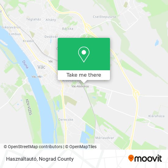 Használtautó map
