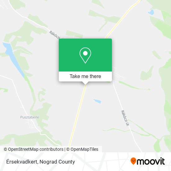 Érsekvadkert map