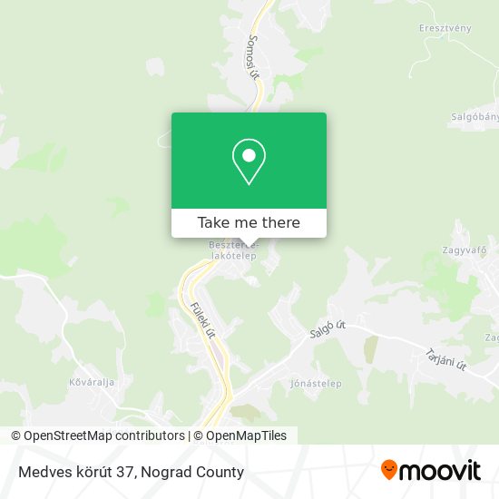 Medves körút 37 map