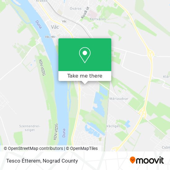 Tesco Étterem map