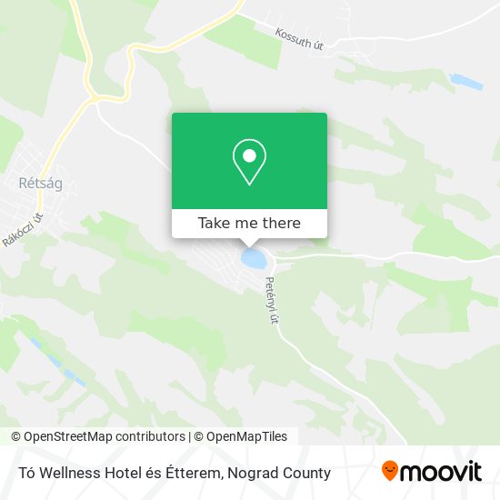 Tó Wellness Hotel és Étterem map